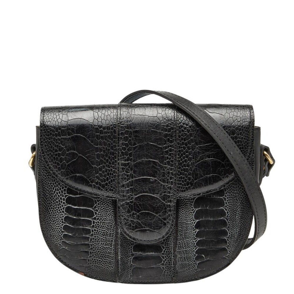 Saint Laurent crossbody shoulder bag black leather